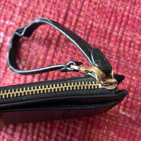 Kate Spade Lena Black Leather Wristlet Travel Wallet with Key Pouch 🔑 - Picture 7 of 7